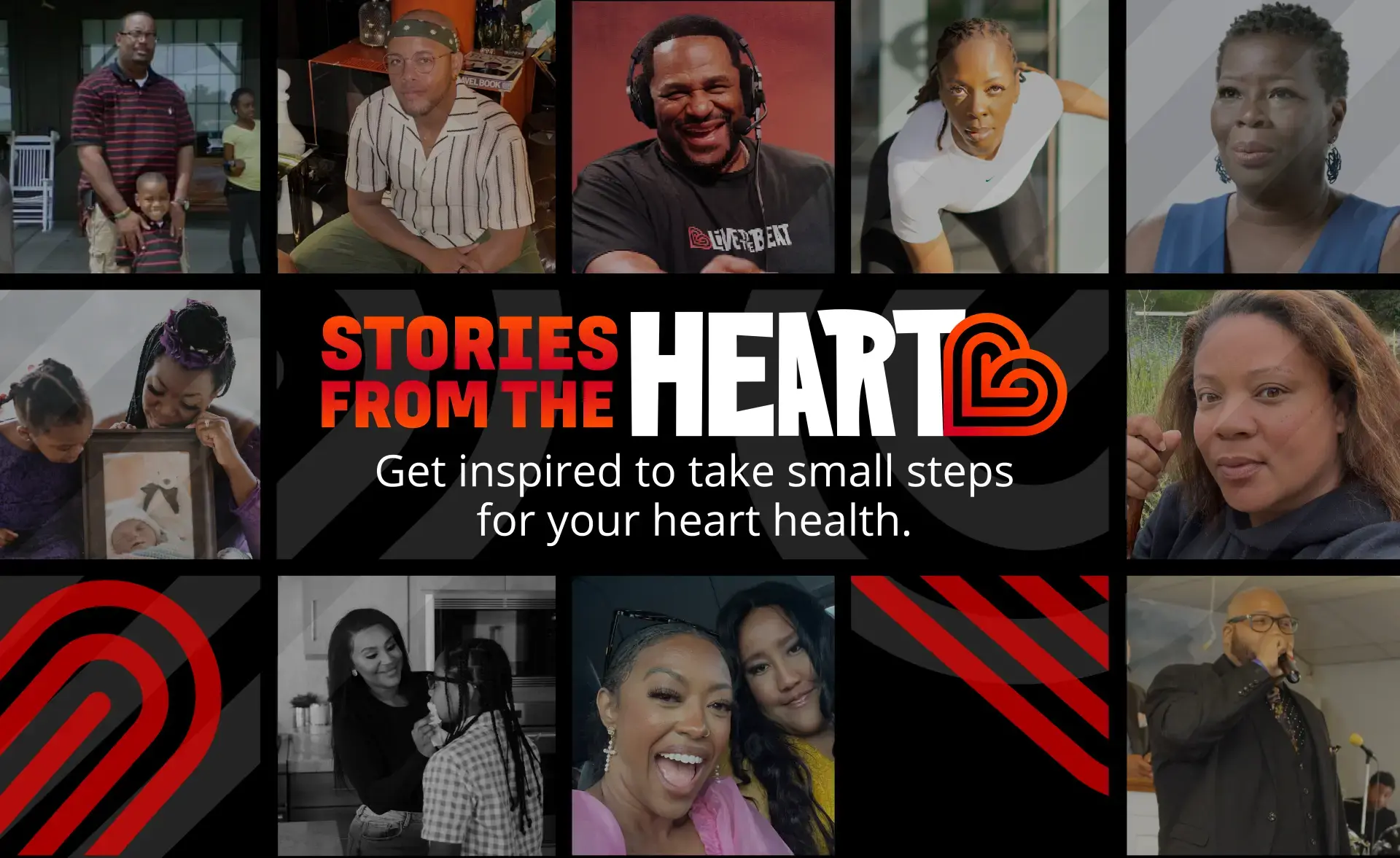Stories from the Heart image collage